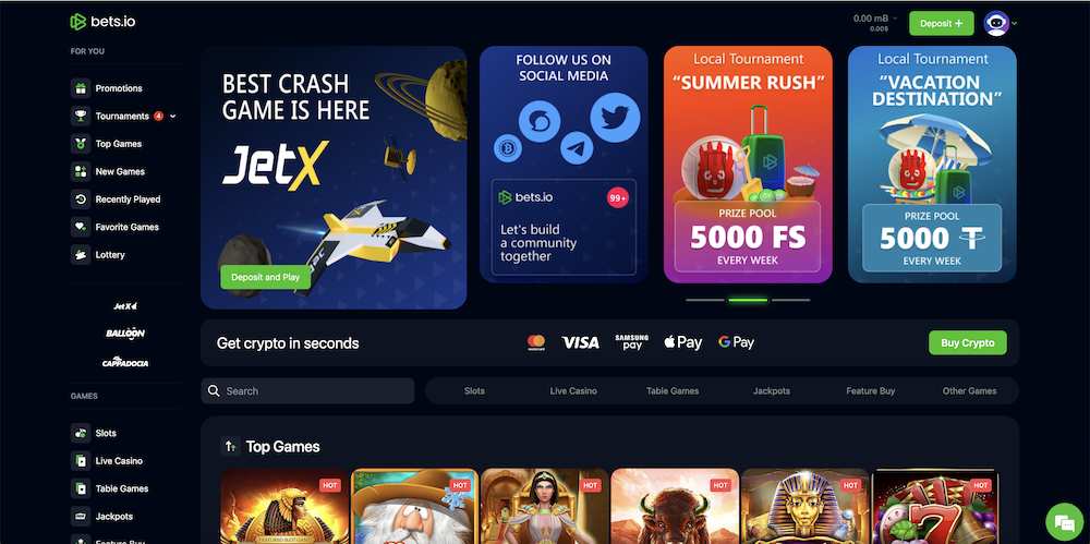 Bets.io Casino Review